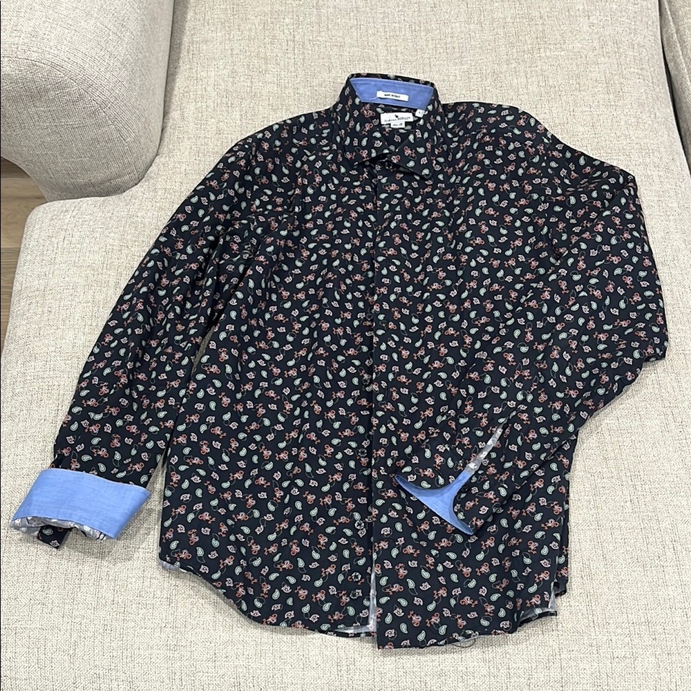 Paisley Print Dress Shirt